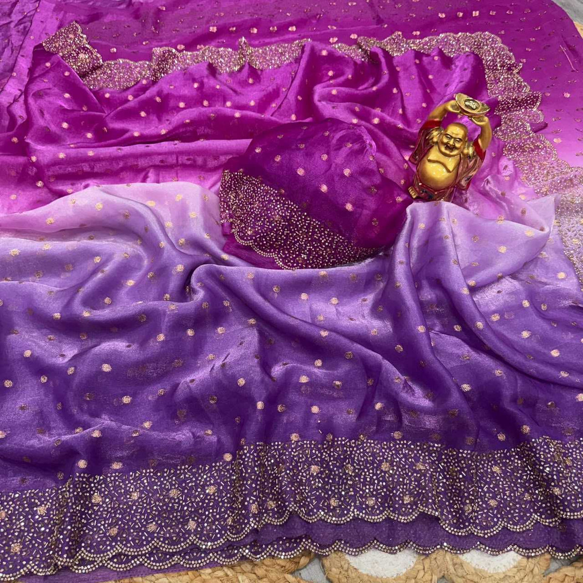 Space Silk Traditional Saree