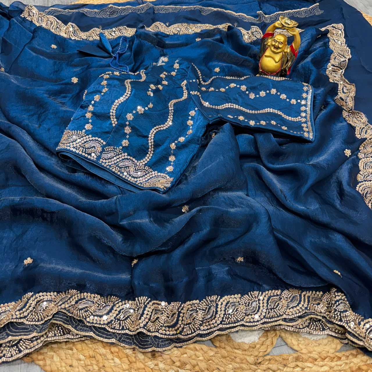Space Silk Handloom Saree