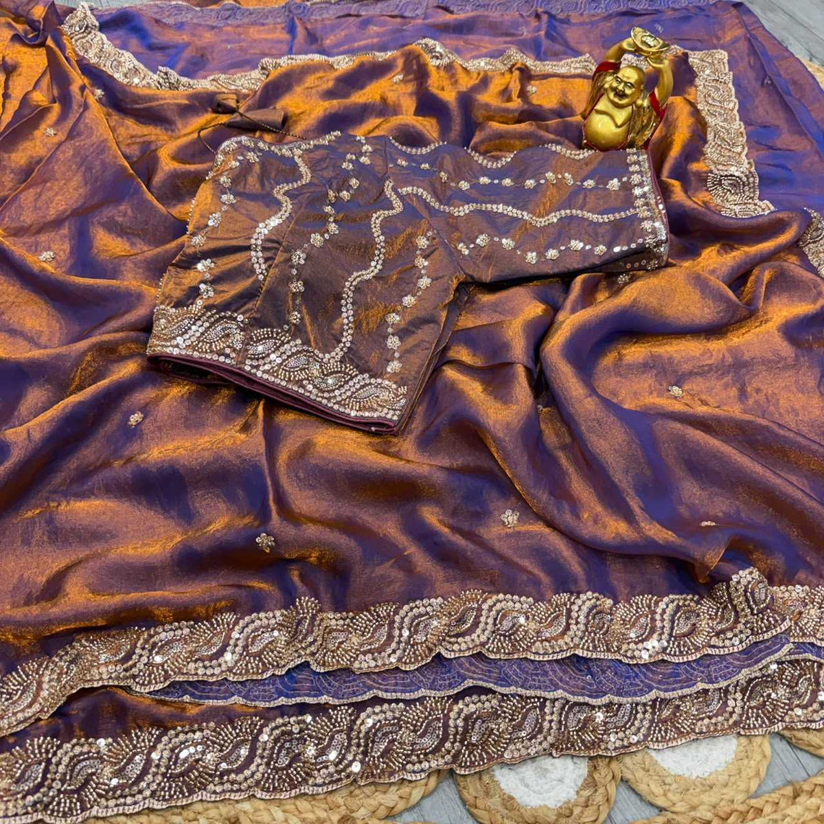 Space Silk Traditional Saree