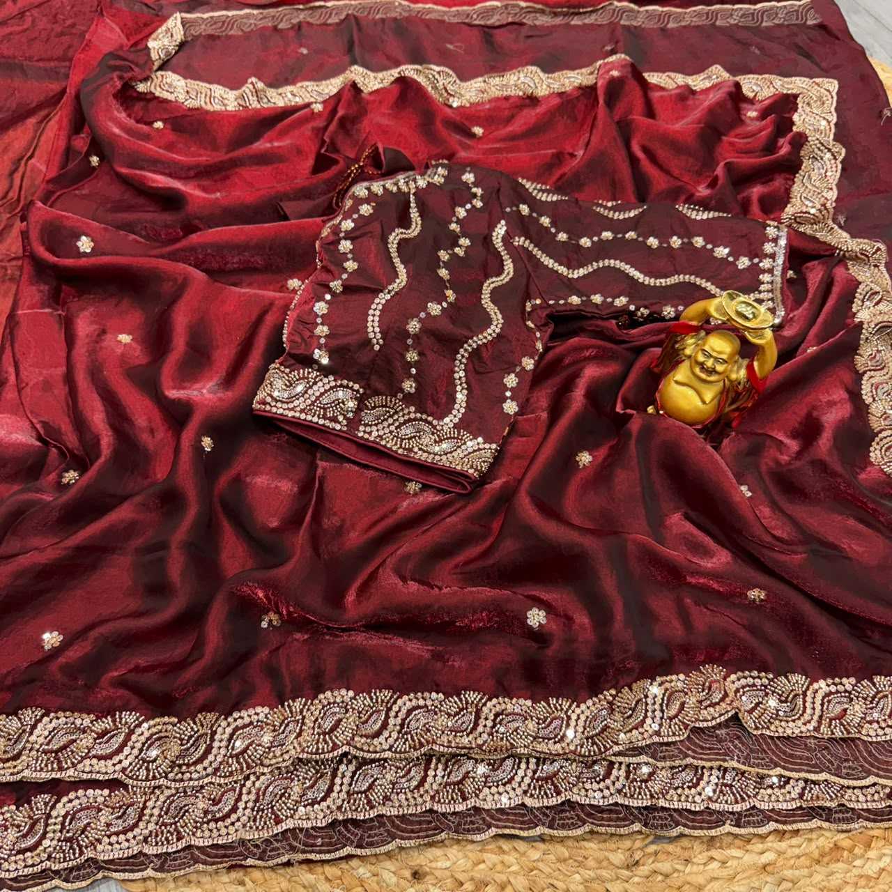 Space Silk Traditional Saree