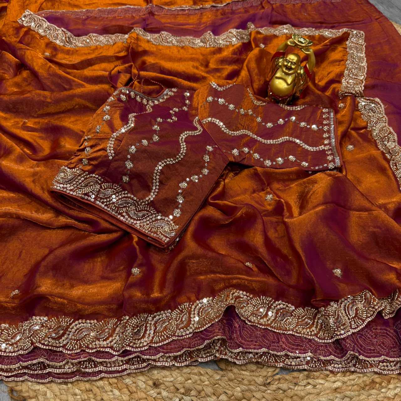 Space Silk Traditional Saree