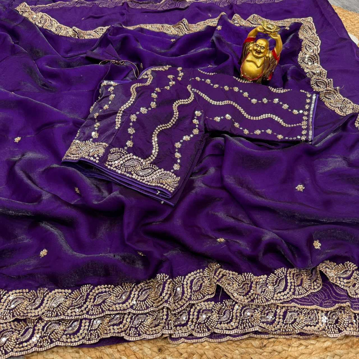 Space Silk Traditional Saree