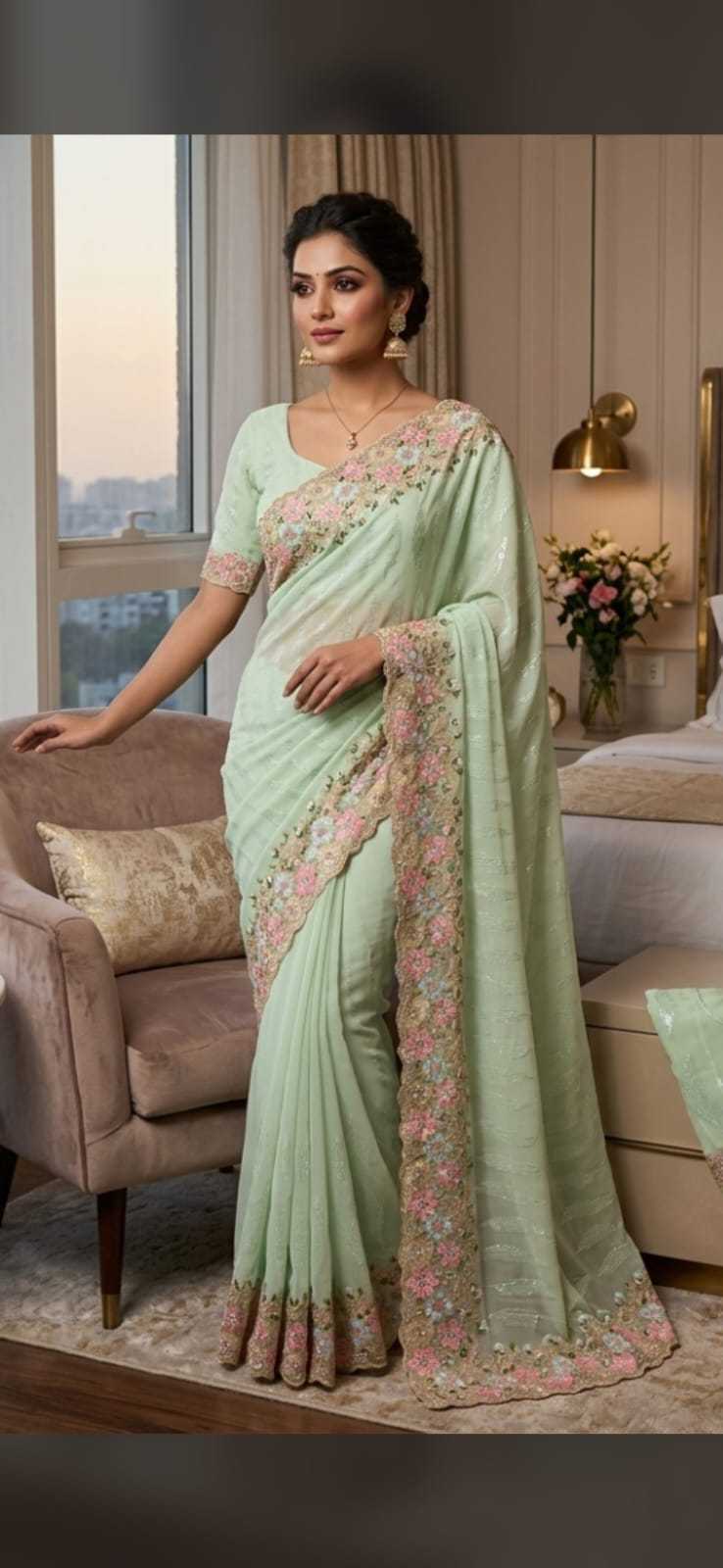Georgette Saree
