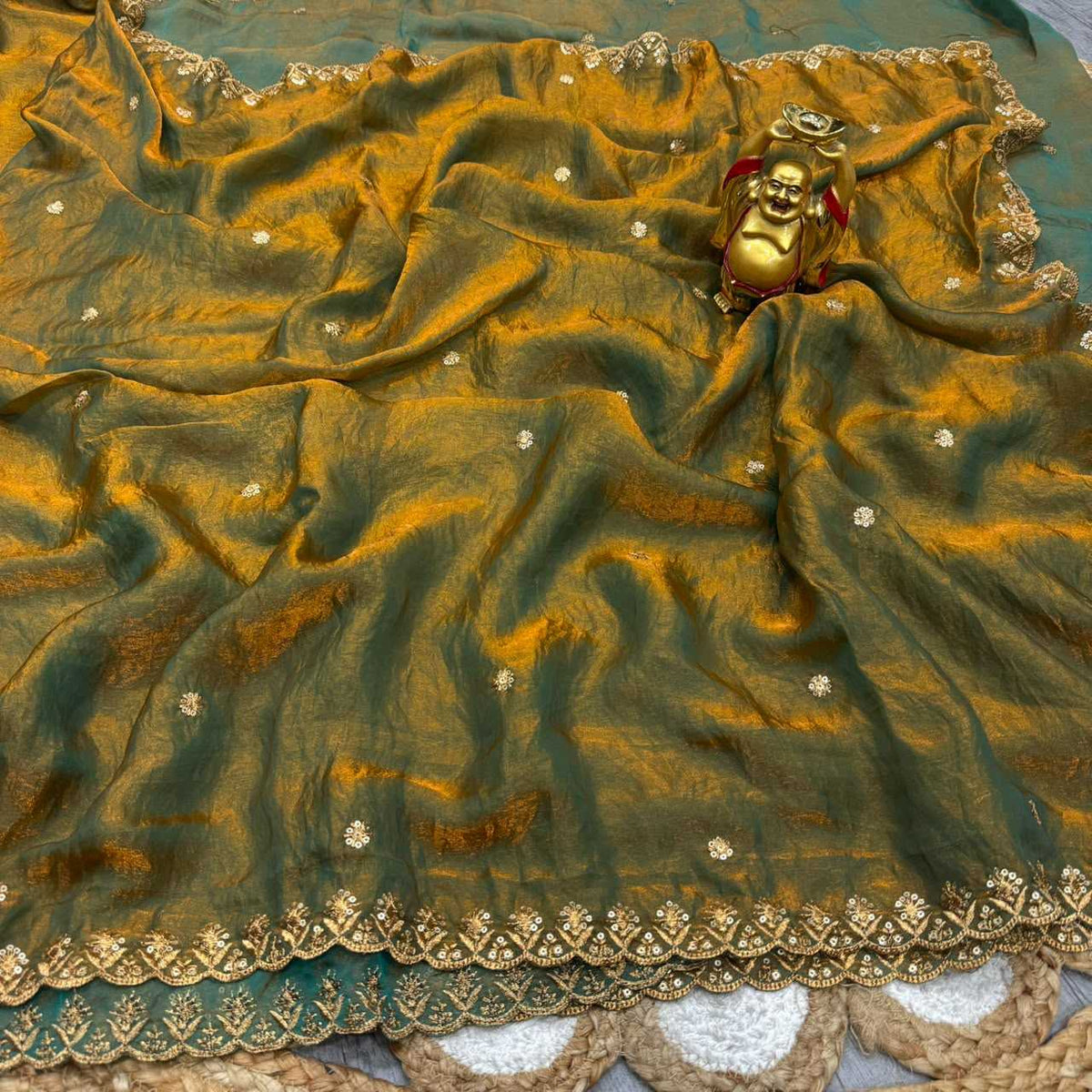 Satin Designer Saree