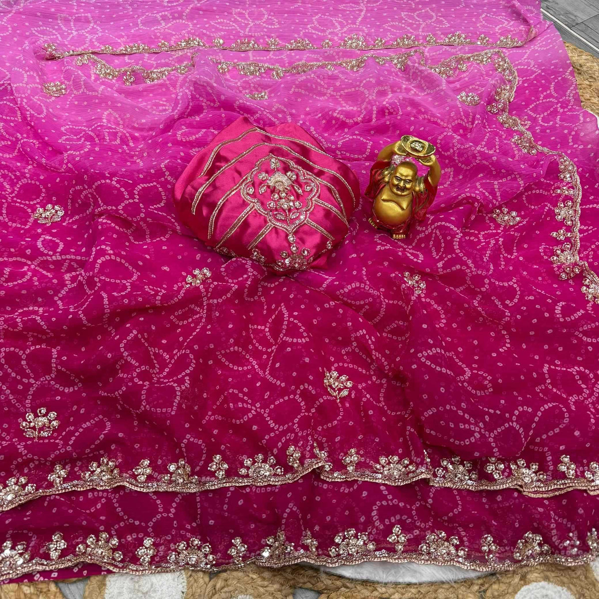 Chiffon Designer Saree
