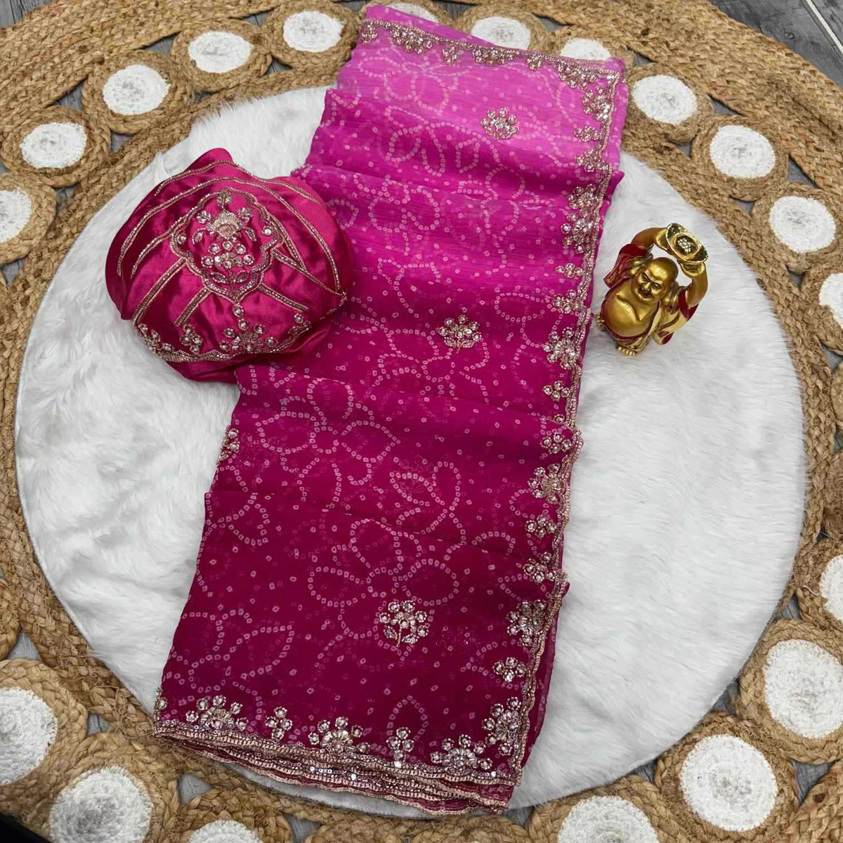 Chiffon Designer Saree