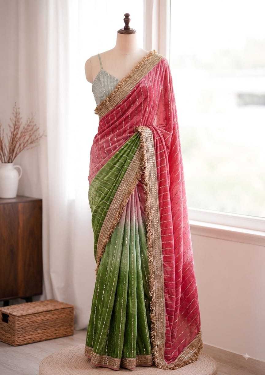 Space Silk Traditional Saree