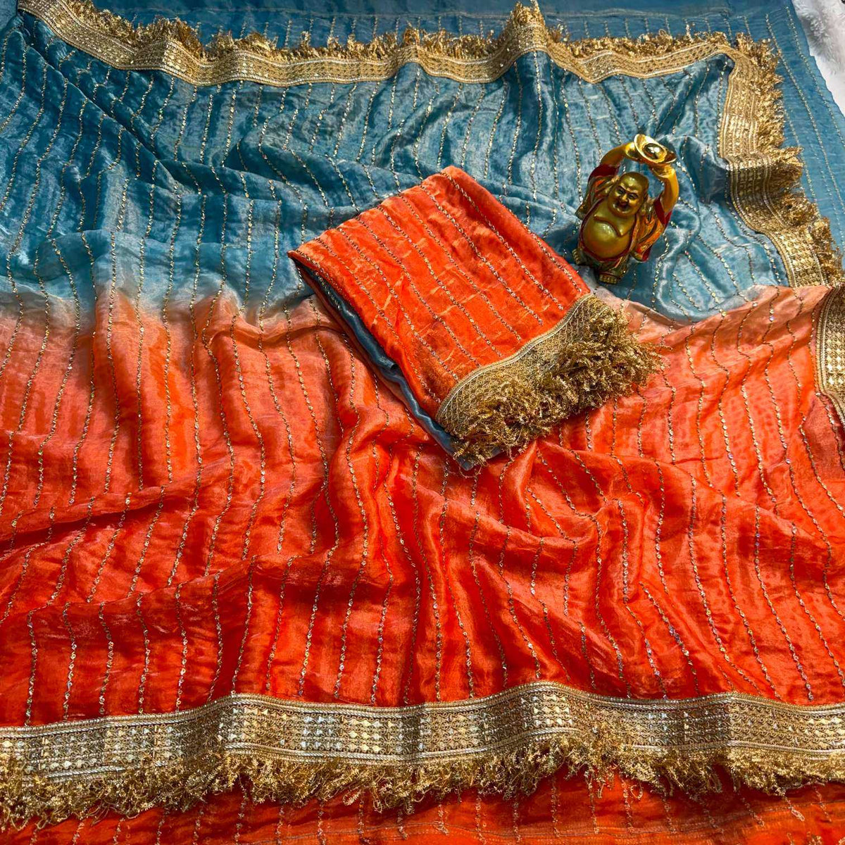 Space Silk Traditional Saree