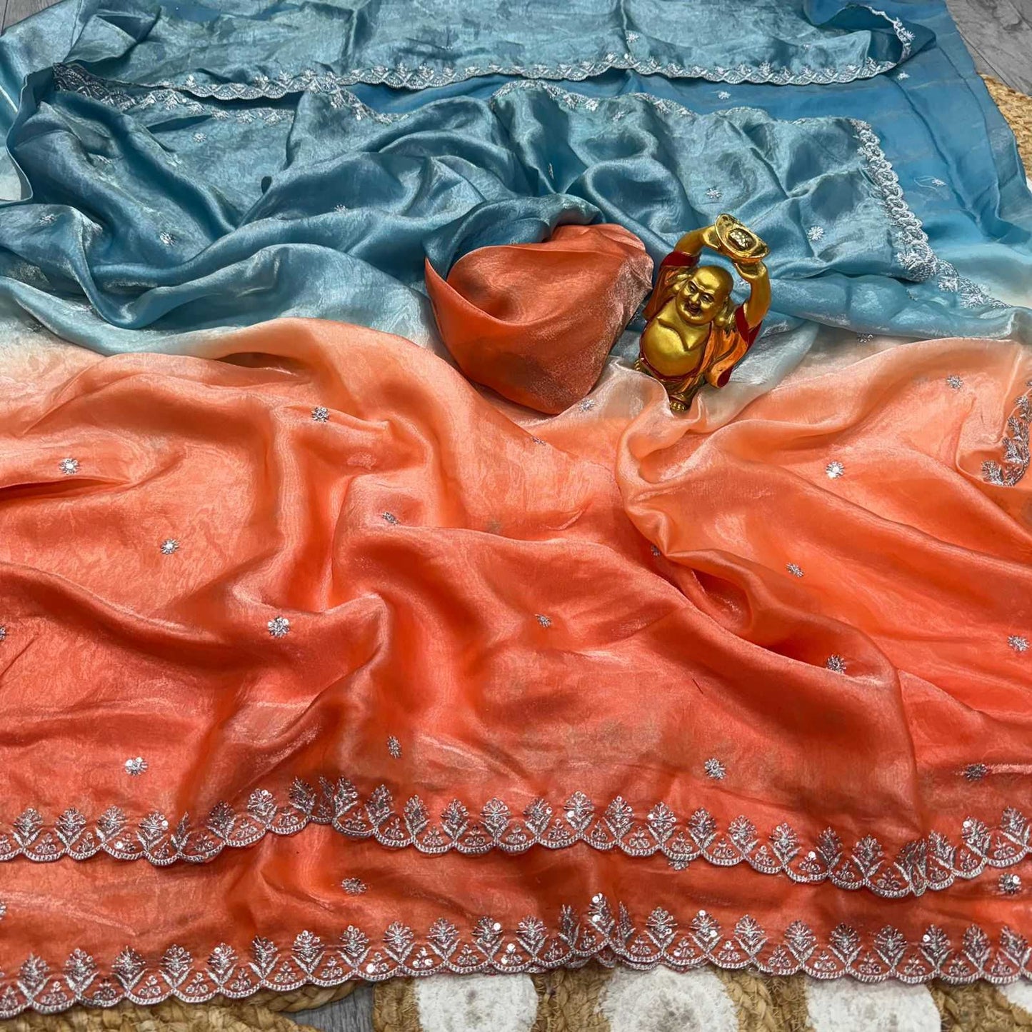 Space Silk Party Wear Saree