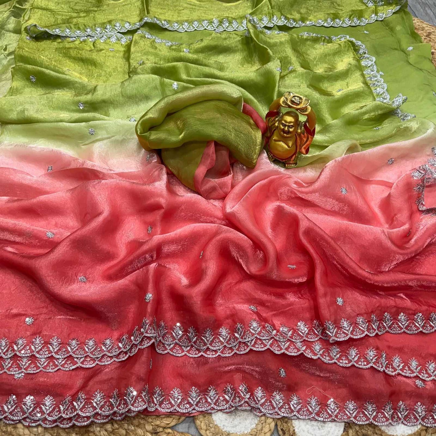 Space Silk Party Wear Saree