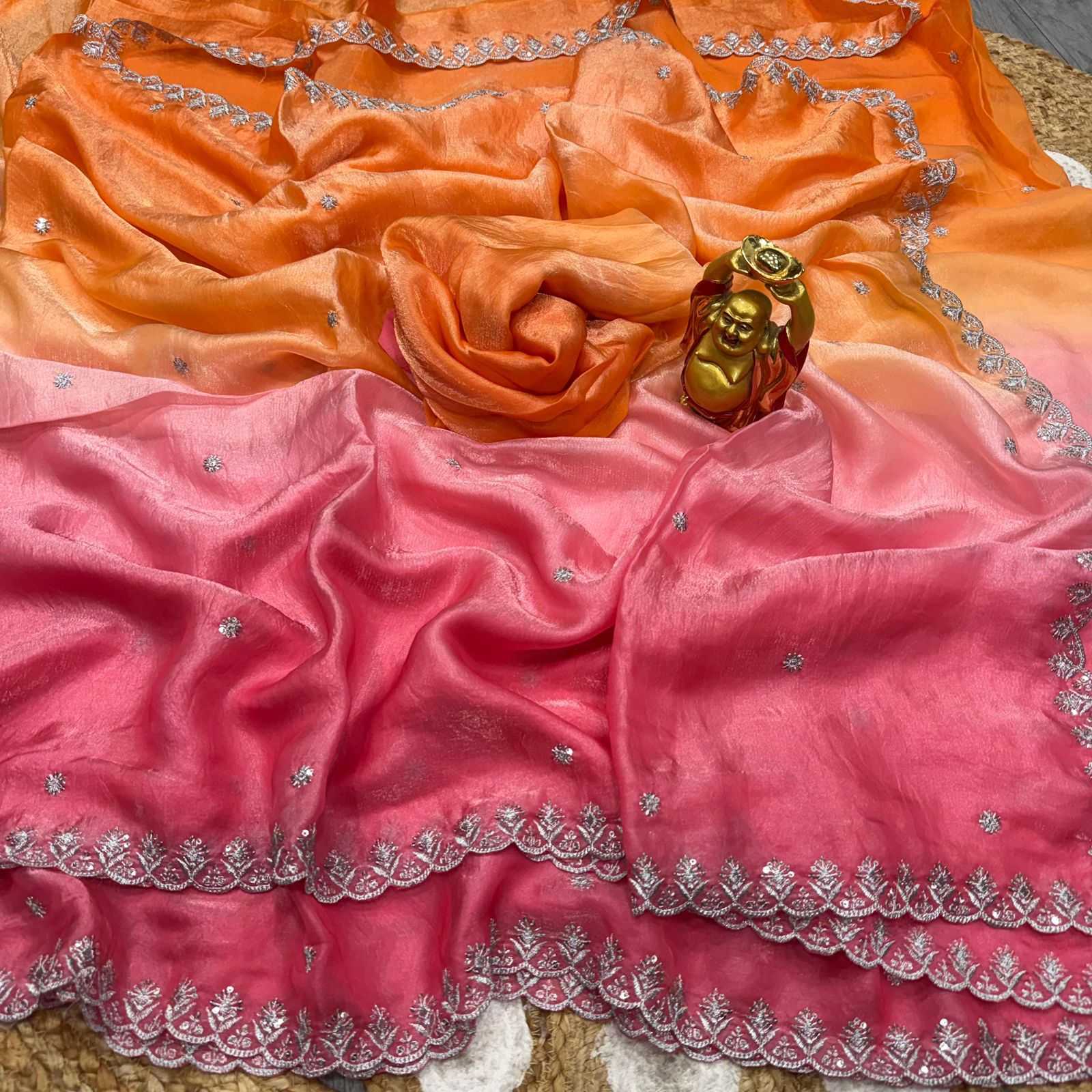 Space Silk Party Wear Saree