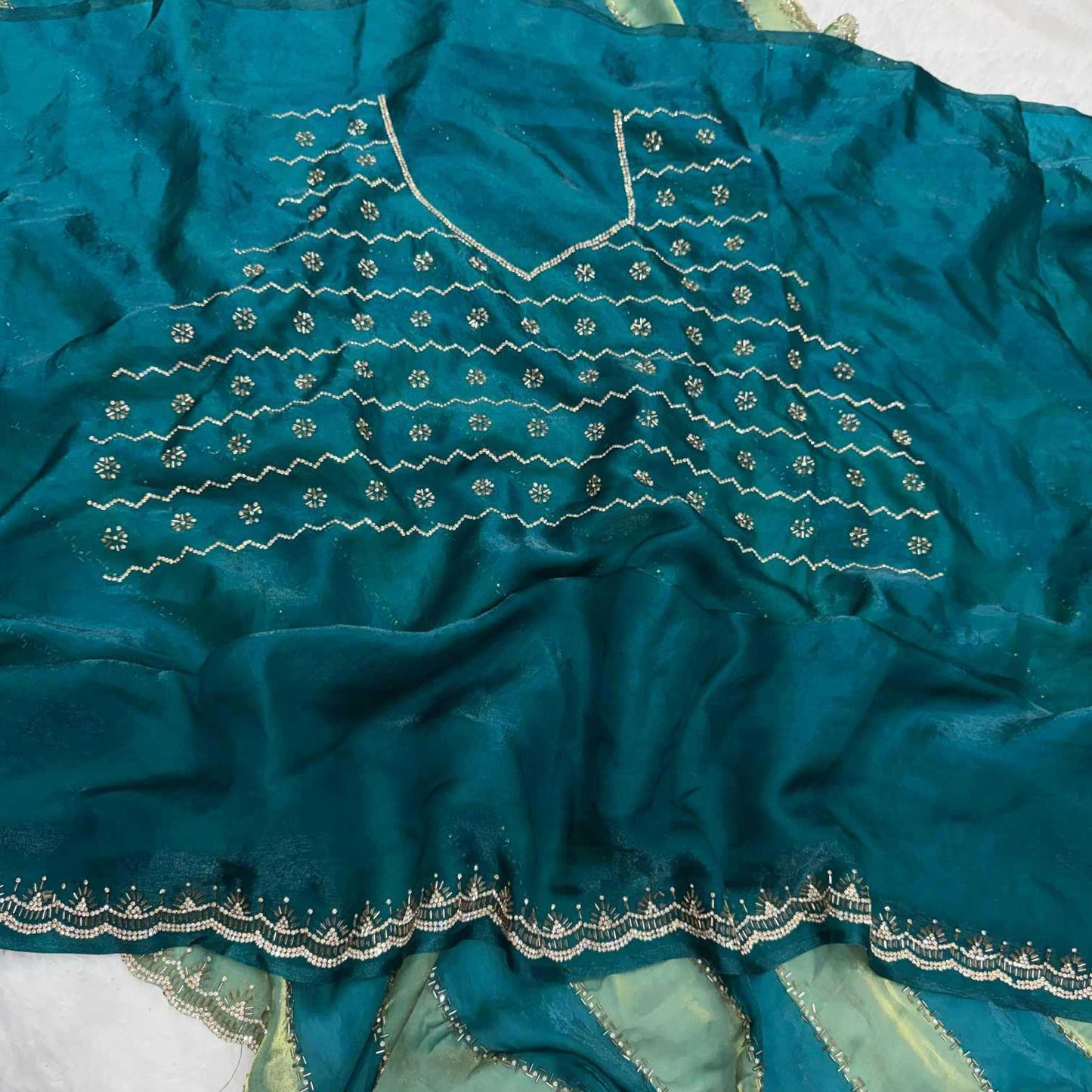 Space Silk Party Wear Saree
