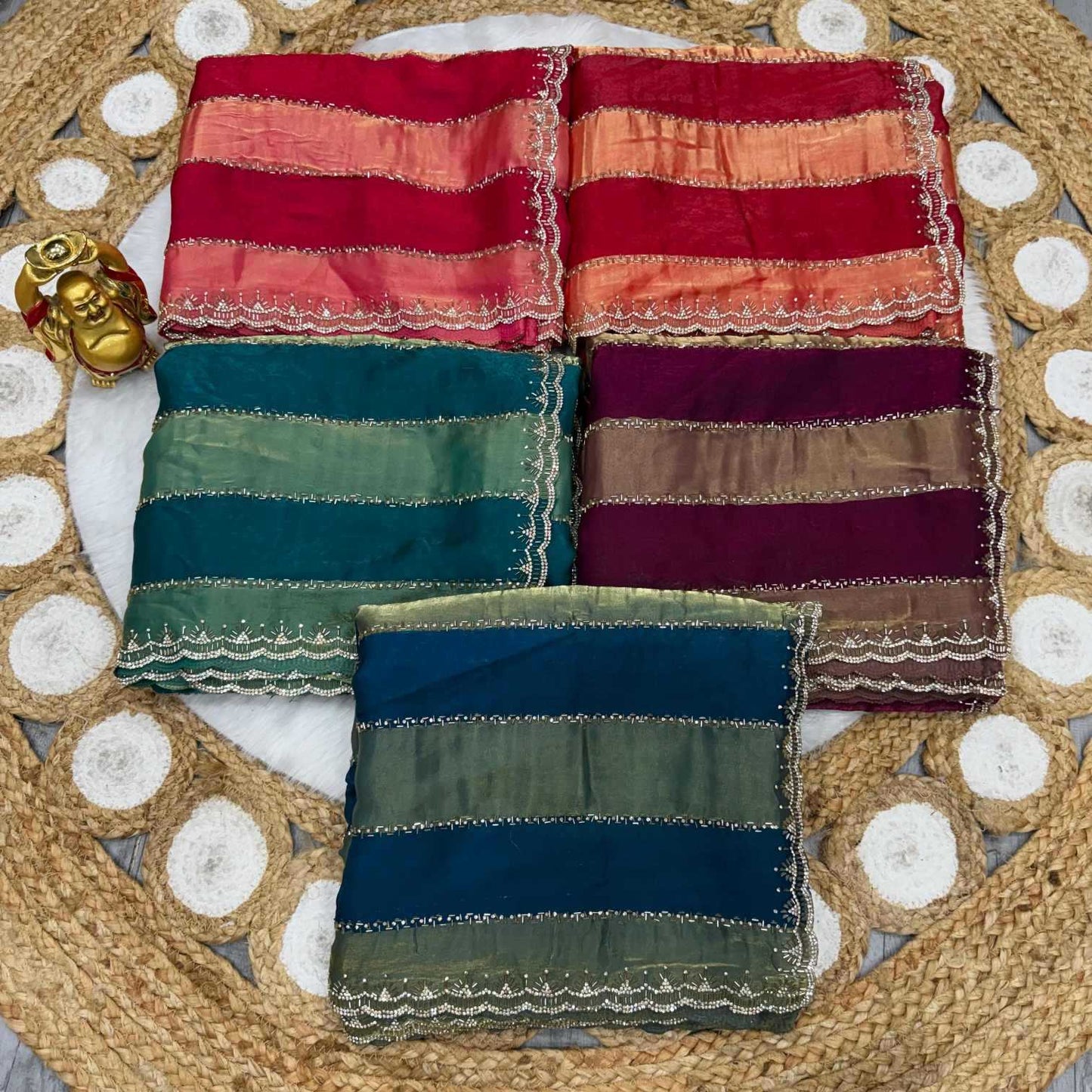 Space Silk Party Wear Saree