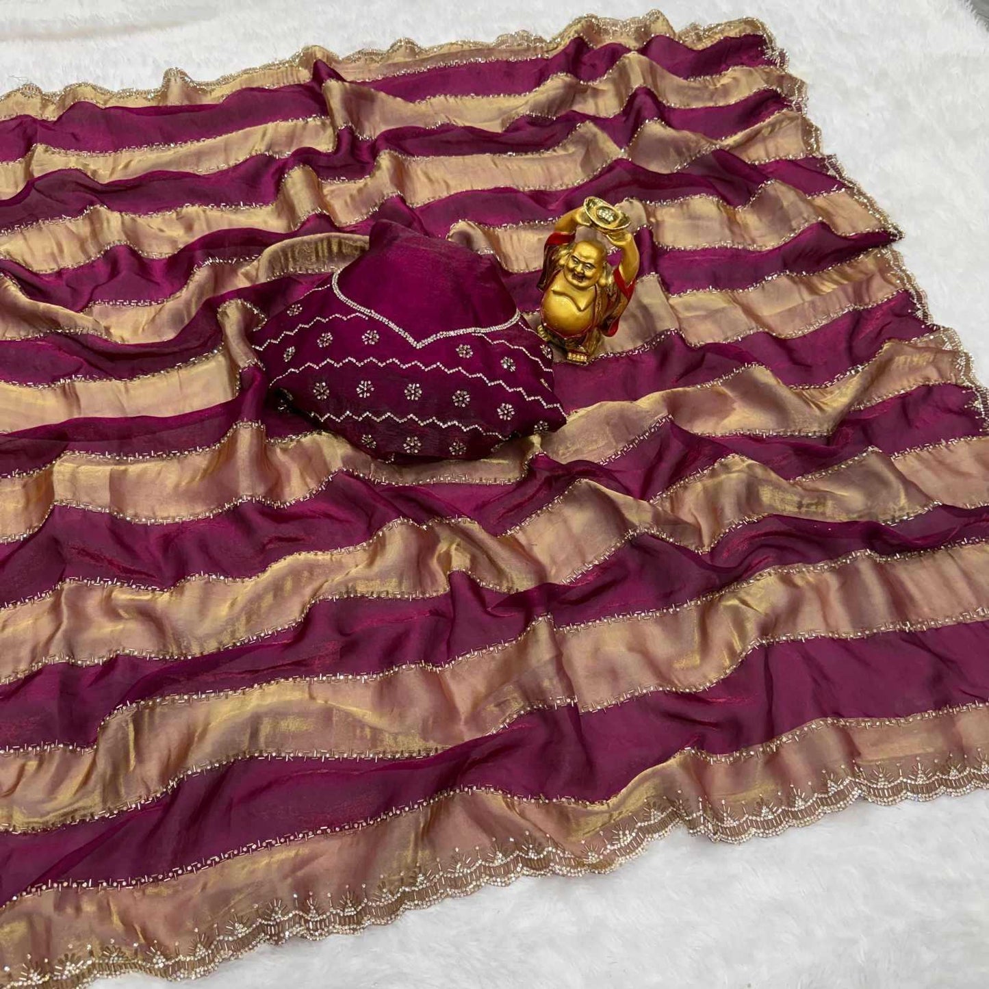 Space Silk Party Wear Saree