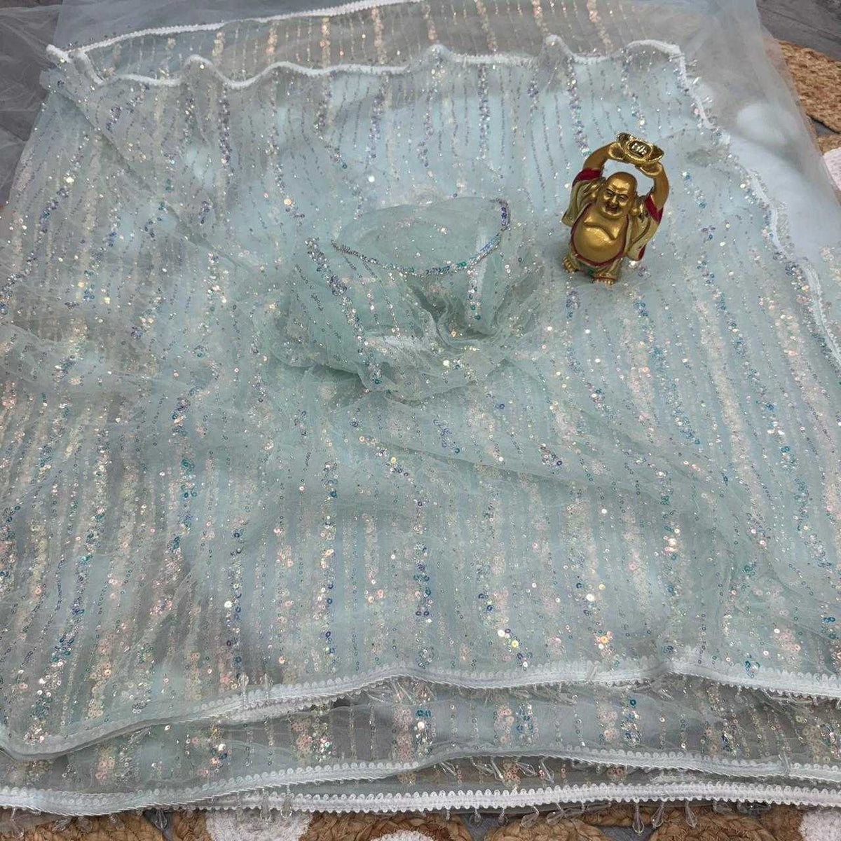 Soft Net Designer Saree
