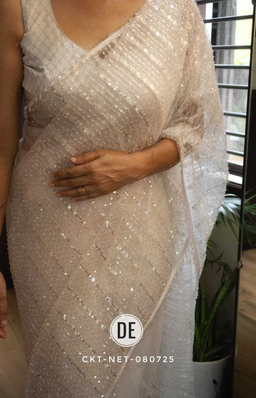 Soft Net Designer Saree