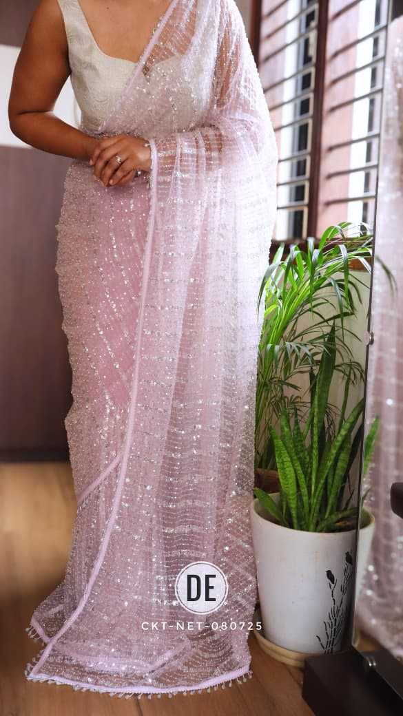 Soft Net Designer Saree