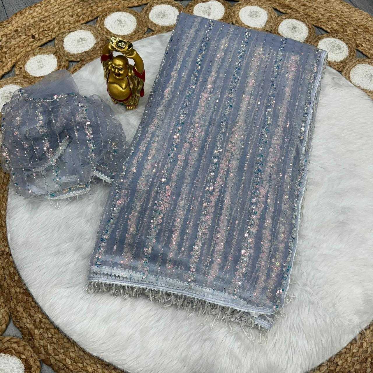 Soft Net Designer Saree