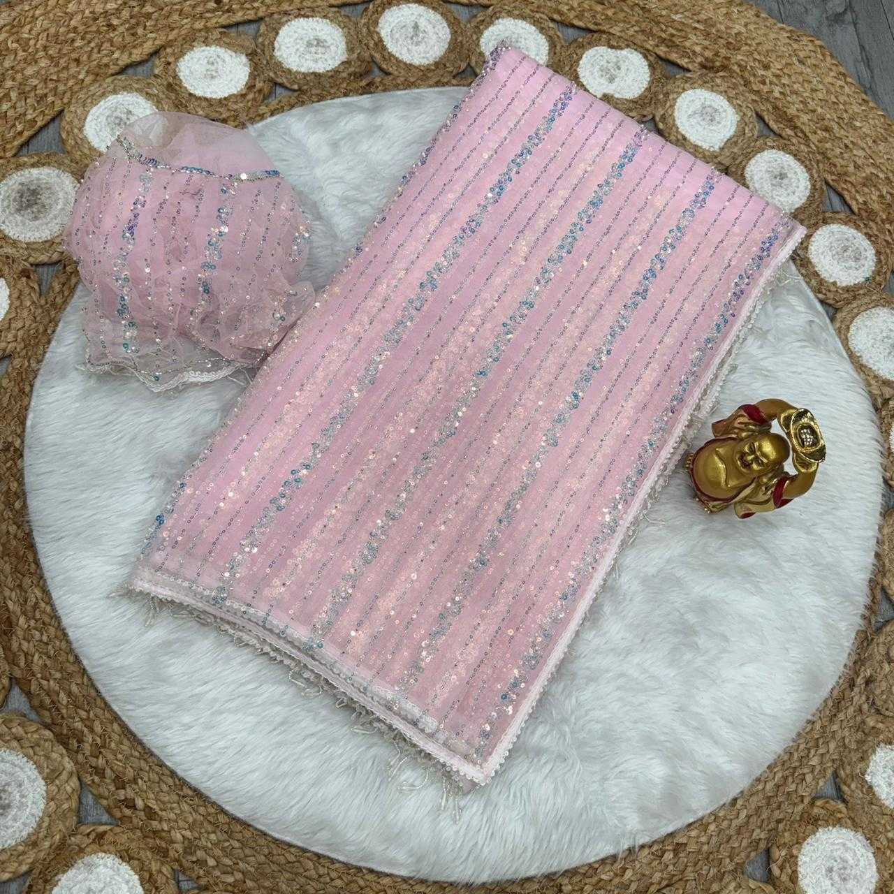 Soft Net Designer Saree