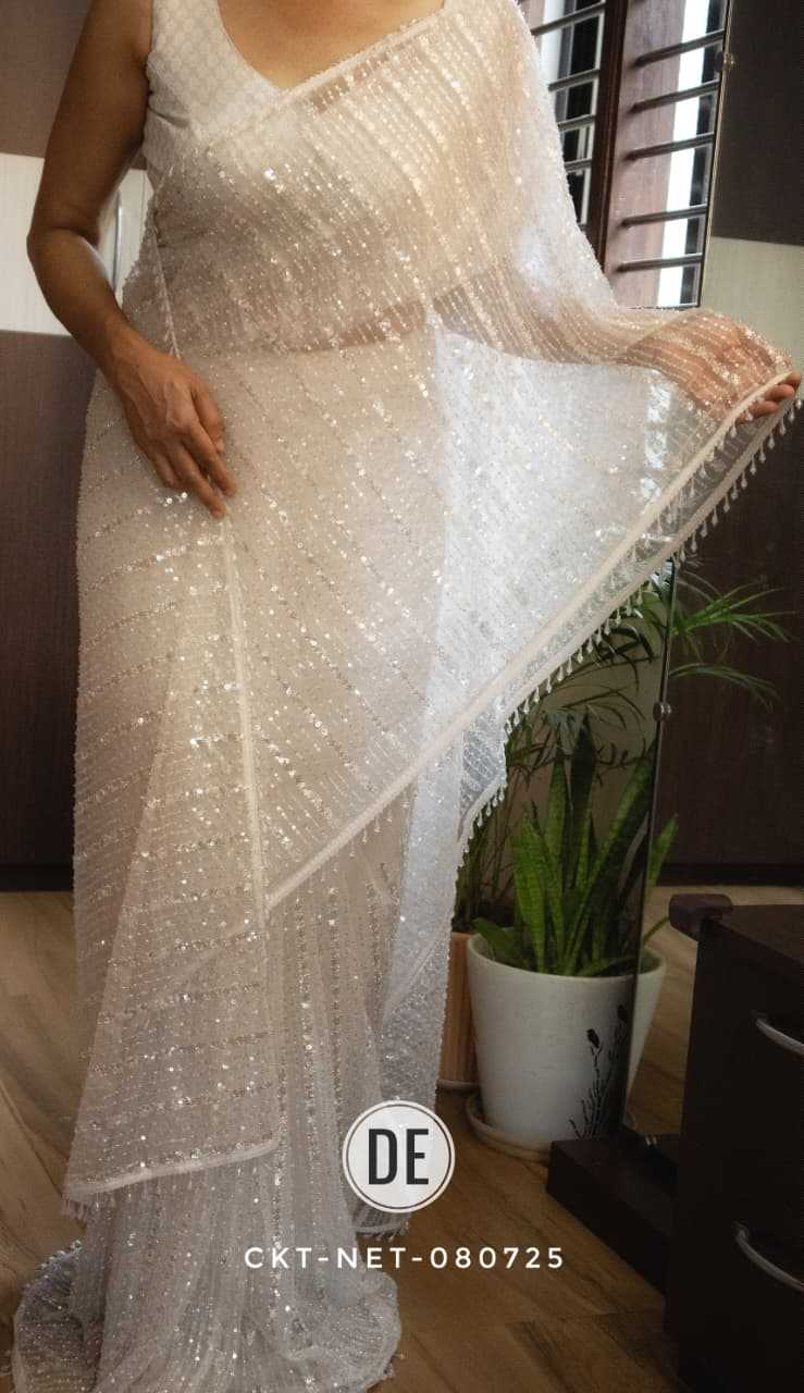 Soft Net Designer Saree