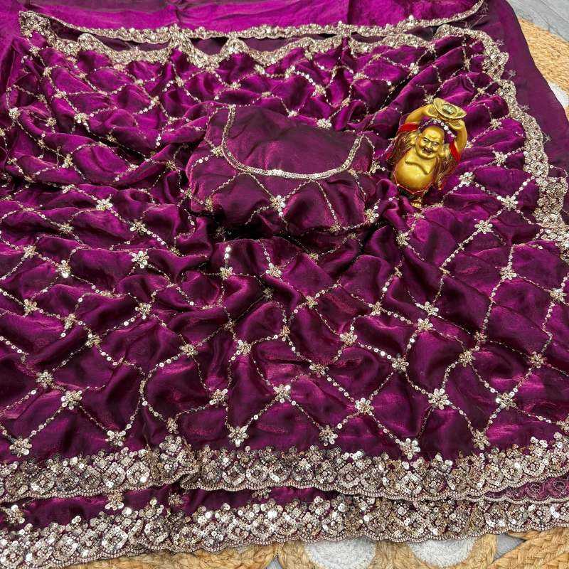 Space Silk Handloom Saree
