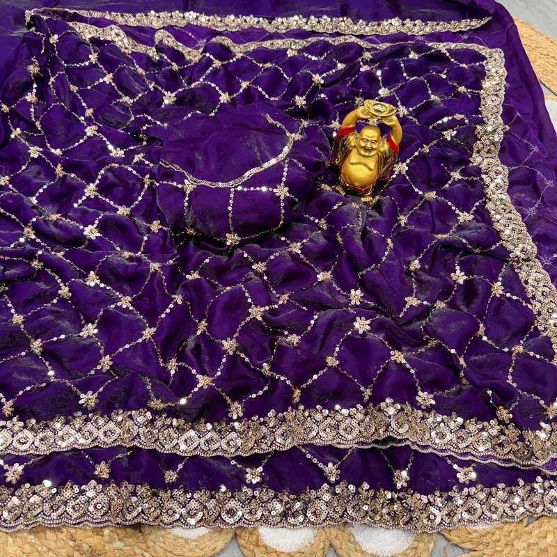 Space Silk Handloom Saree