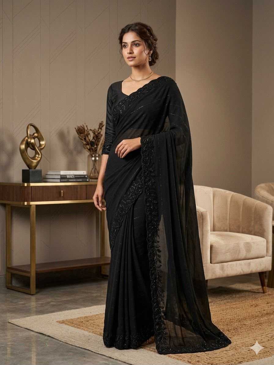 Georgette Designer Saree