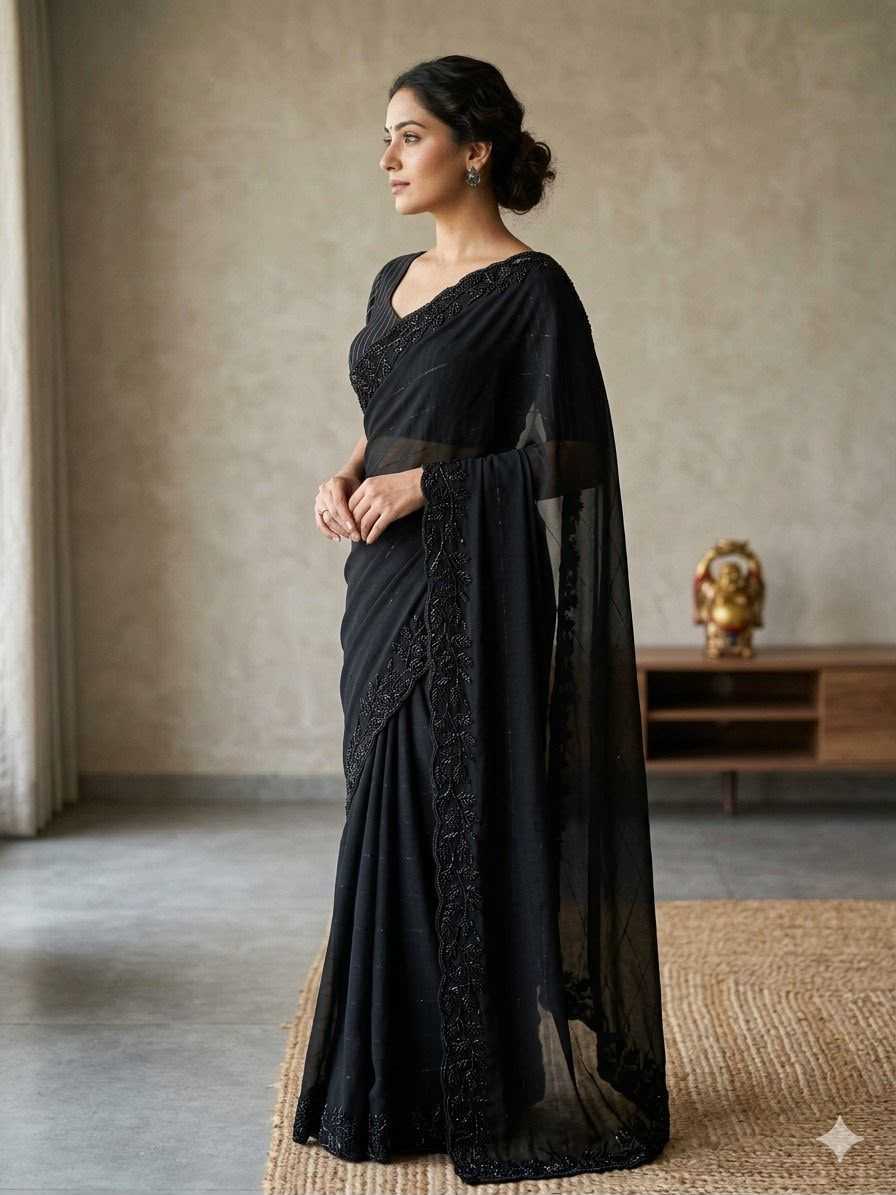 Georgette Designer Saree