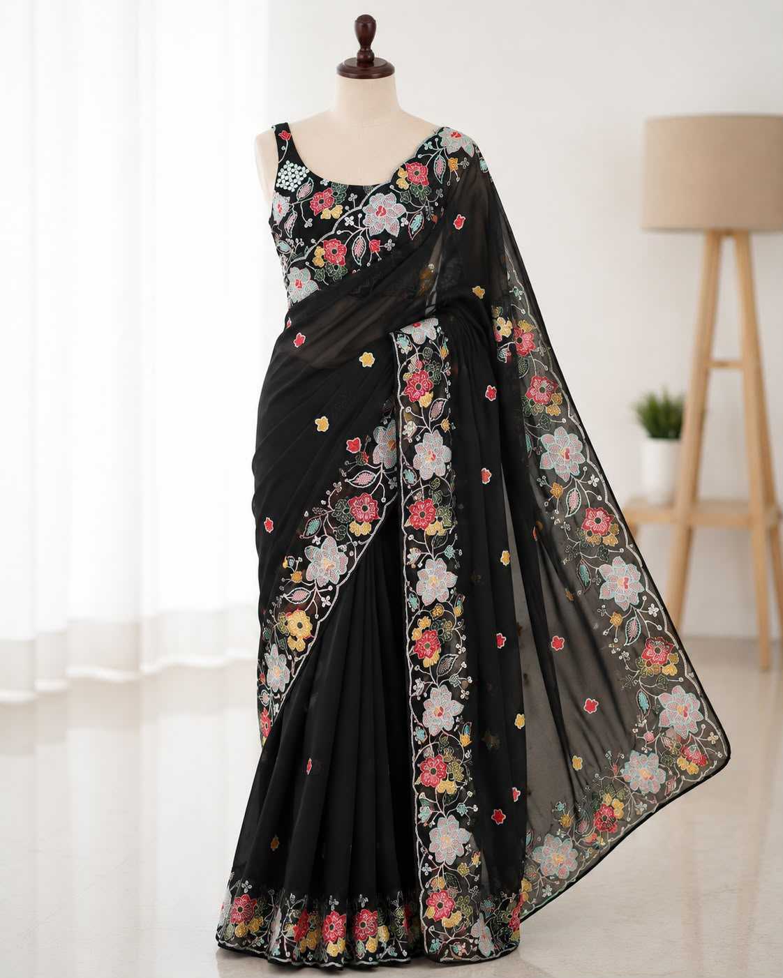 Georgette Saree