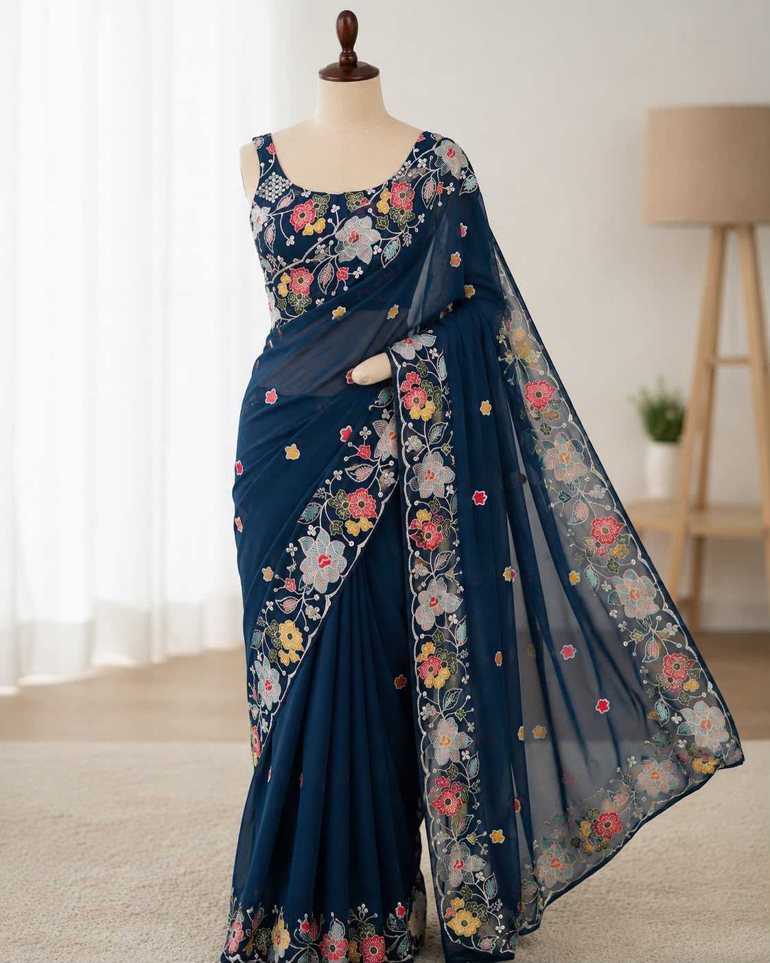 Georgette Saree