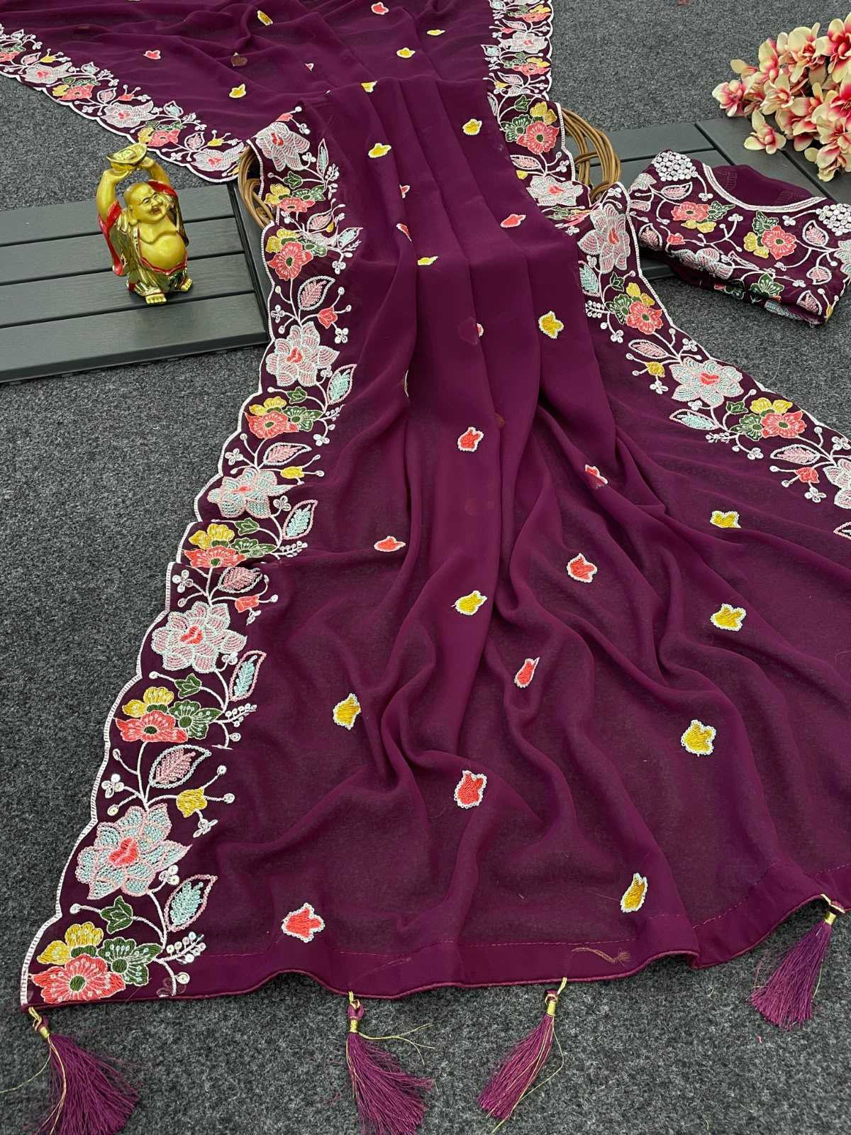 Georgette Saree