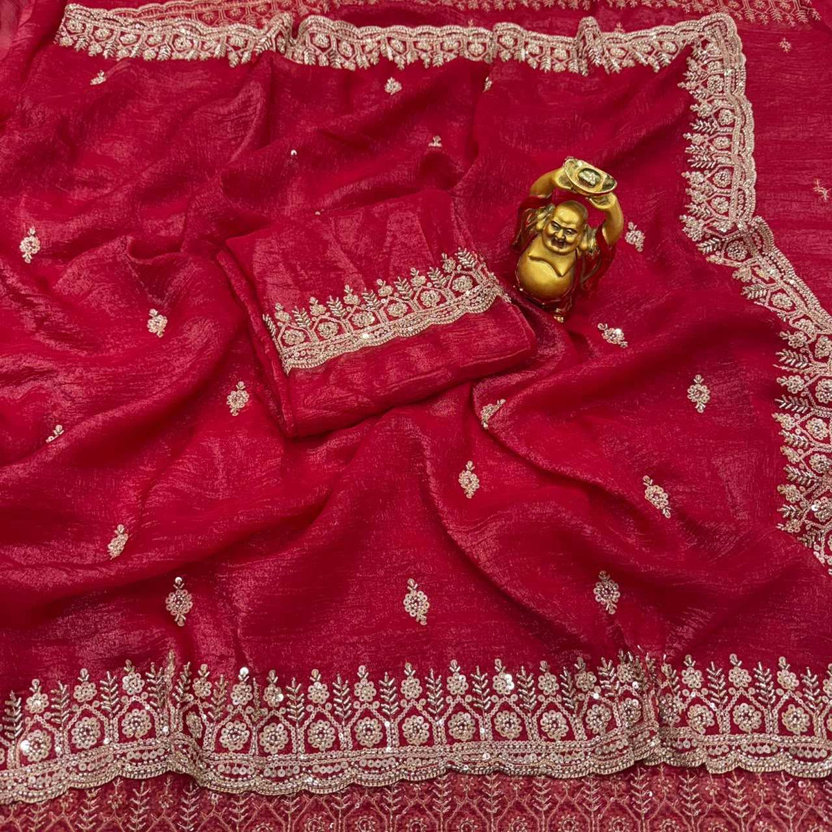 Grand Crunchi Party Wear Saree