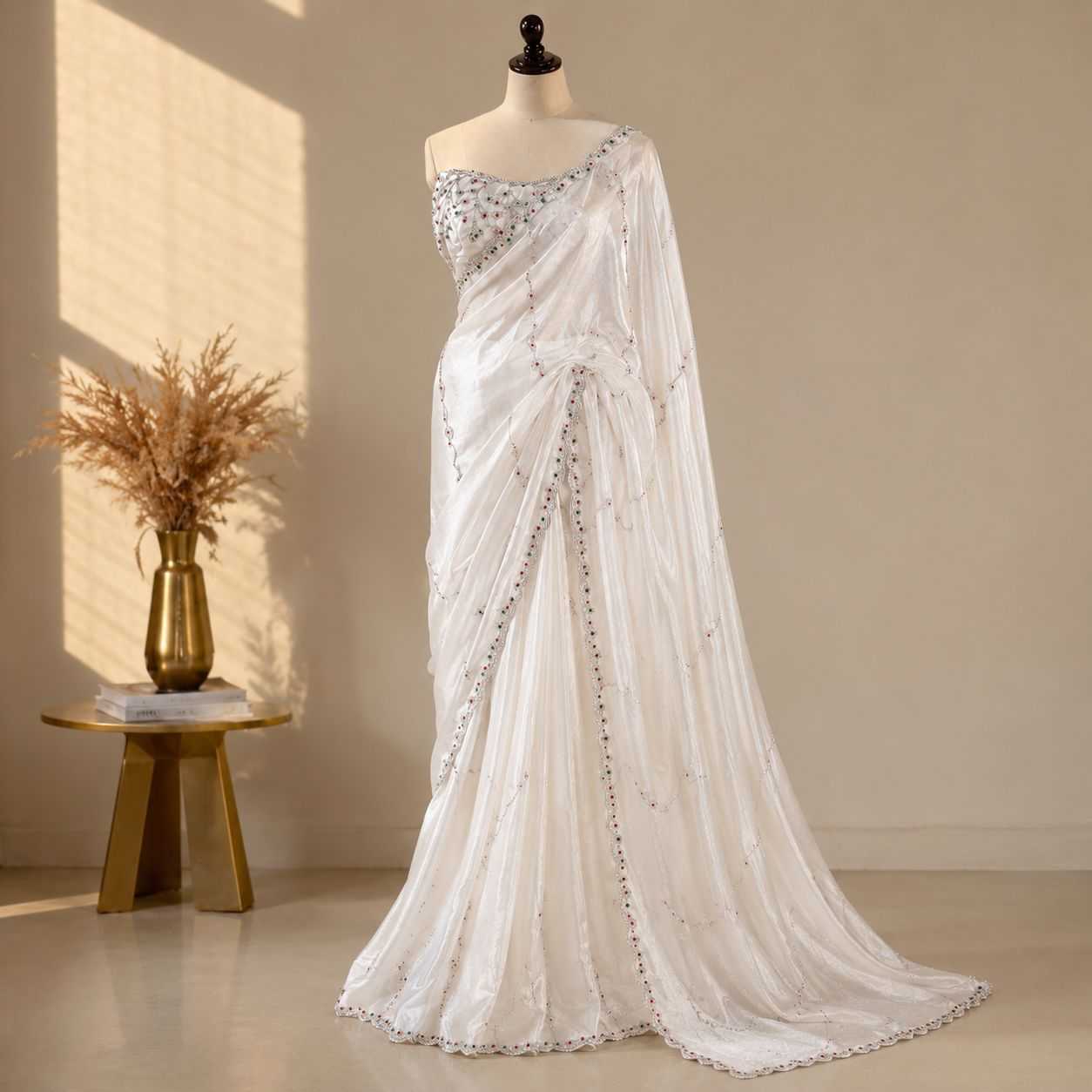 Party Wear Silk Saree