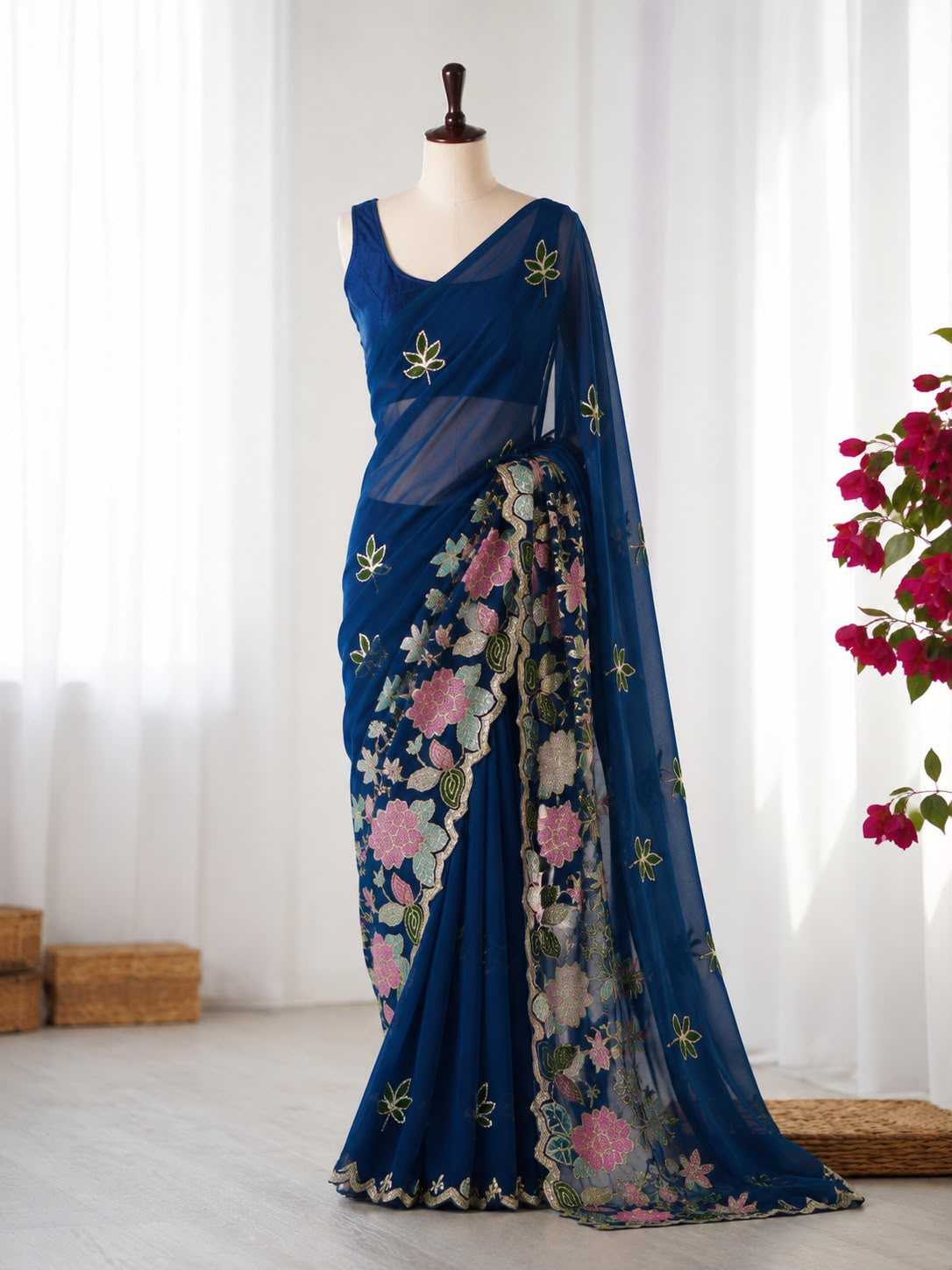 Georgette Saree