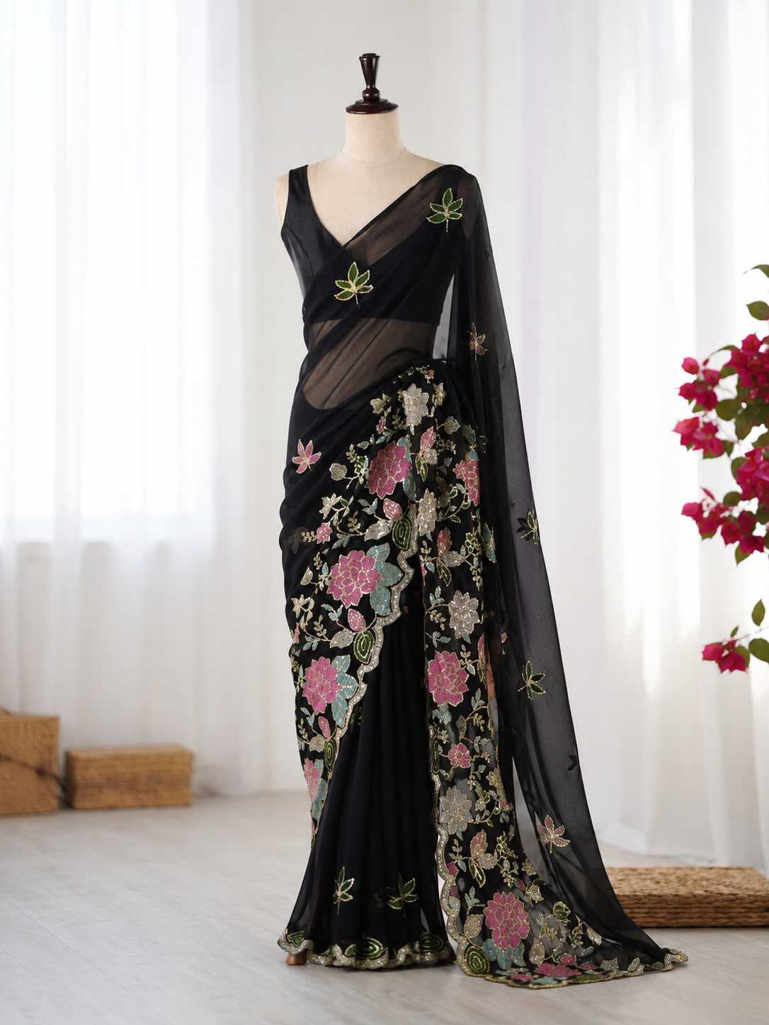 Georgette Saree