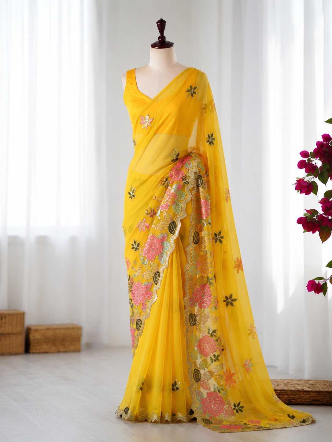 Georgette Saree