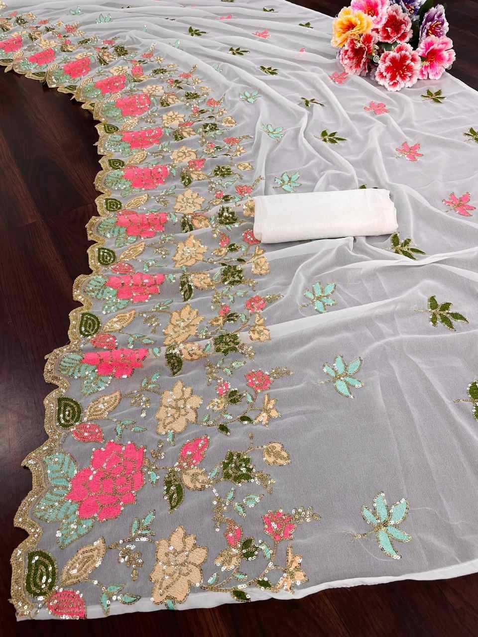 Georgette Saree