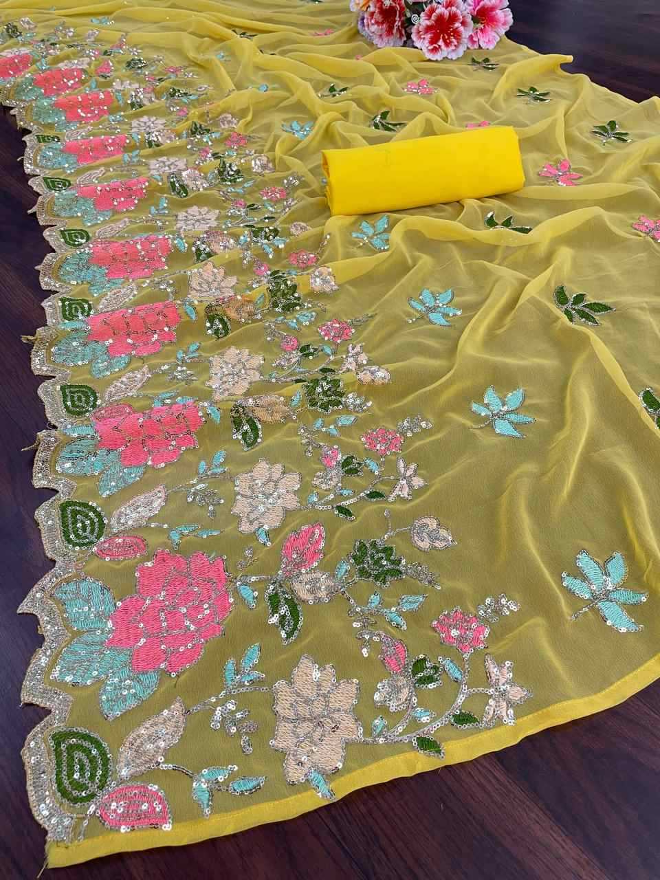 Georgette Saree