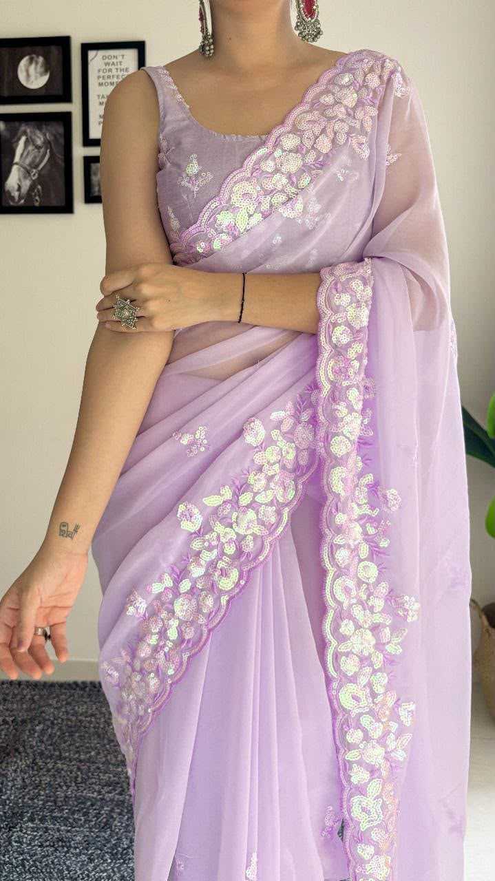 Georgette Saree