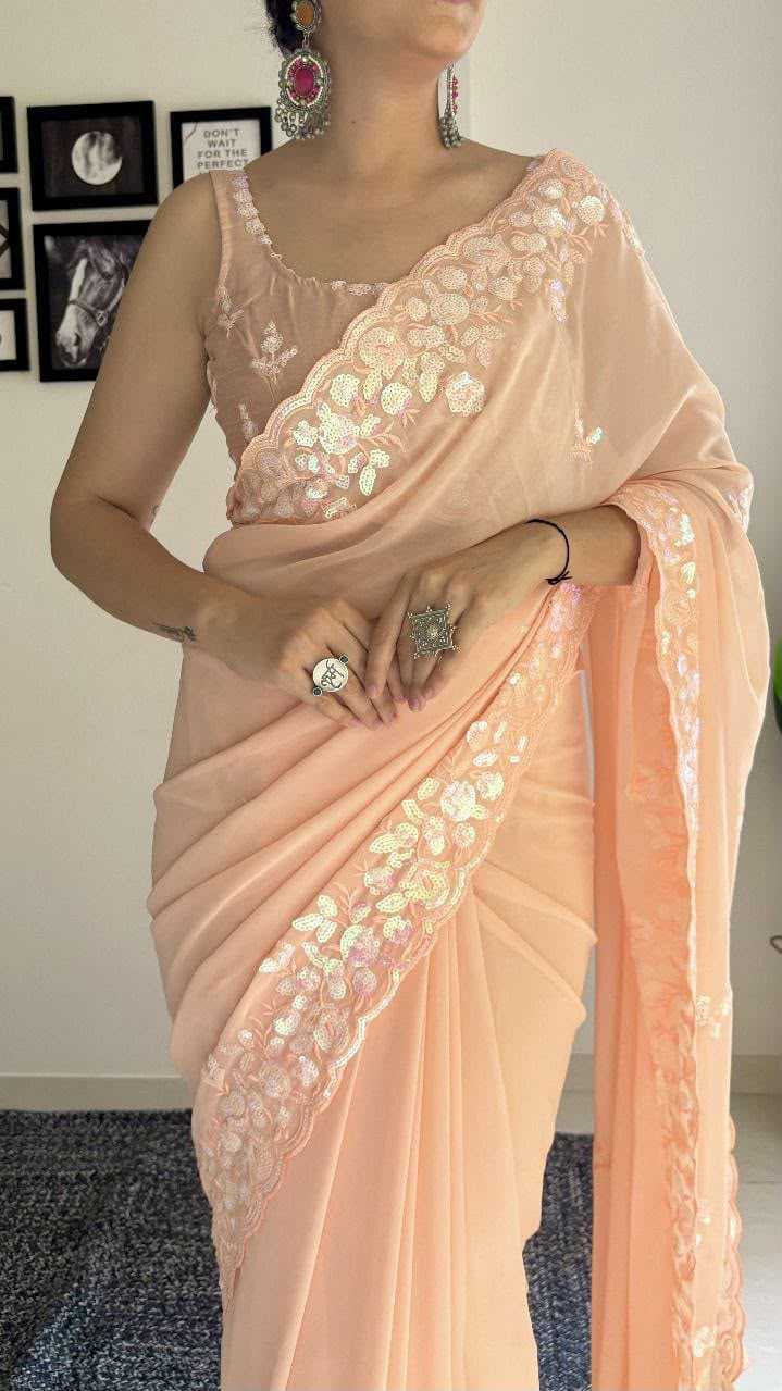 Georgette Saree