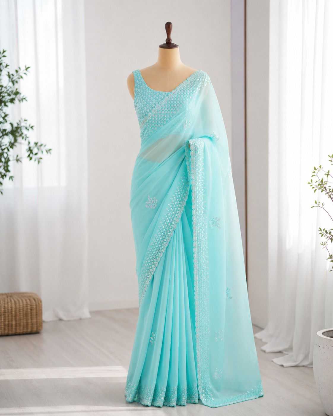 Georgette Saree