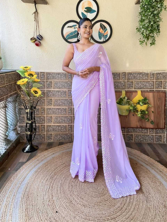 Georgette Saree