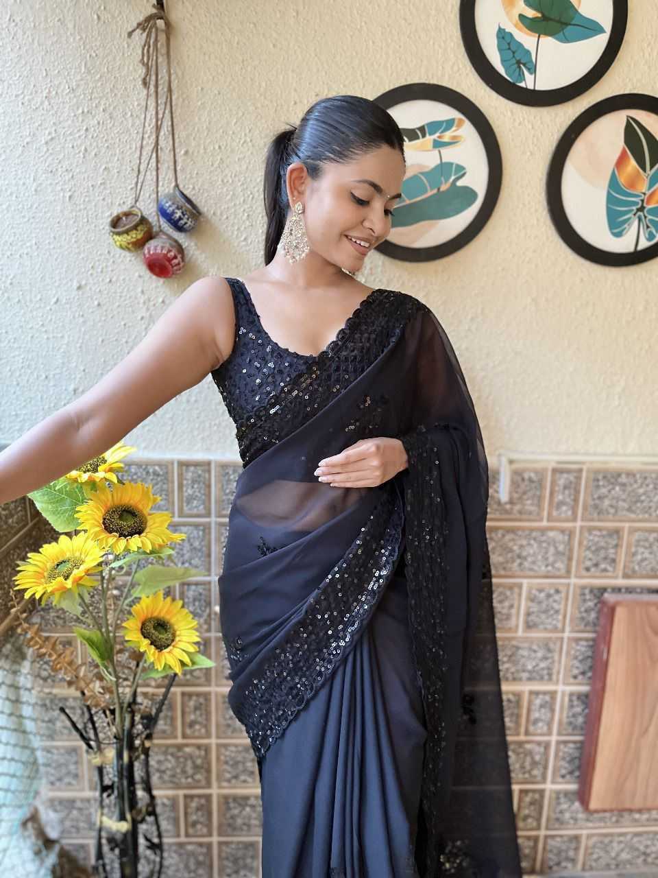 Georgette Saree