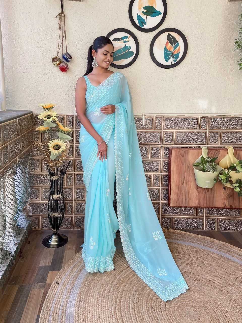Georgette Saree