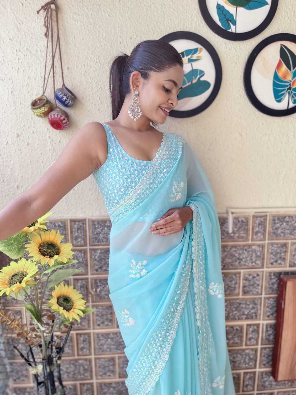 Georgette Saree