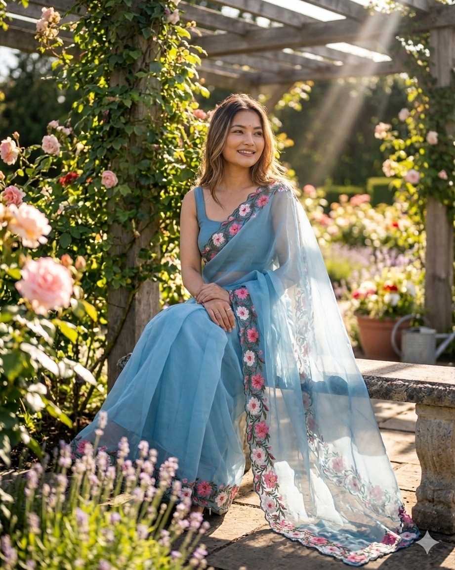 Crunchi Designer Saree