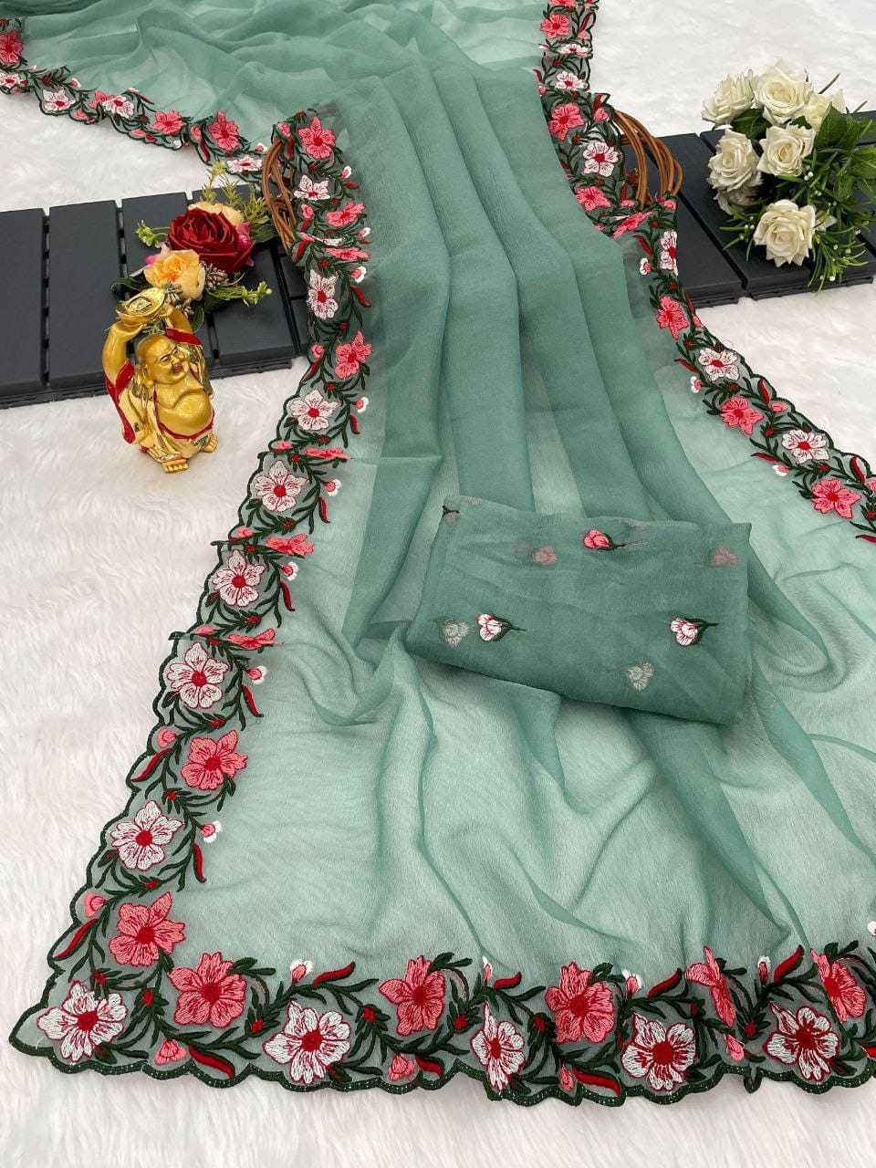 Crunchi Designer Saree
