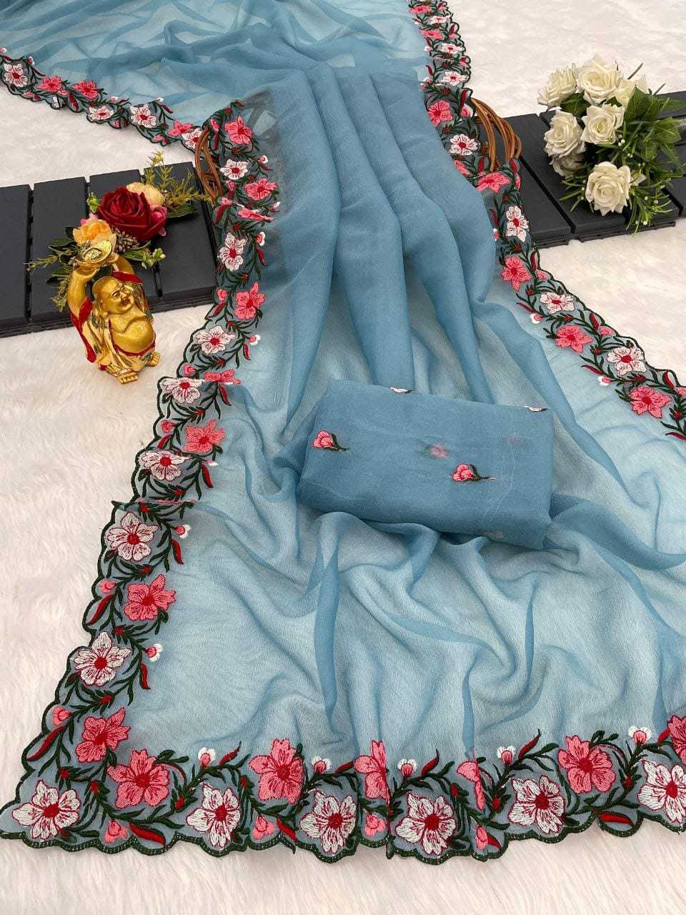 Crunchi Designer Saree