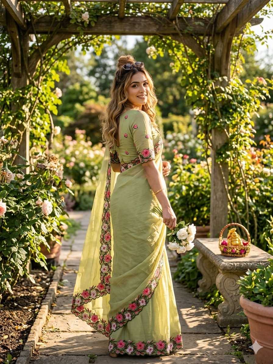 Crunchi Designer Saree