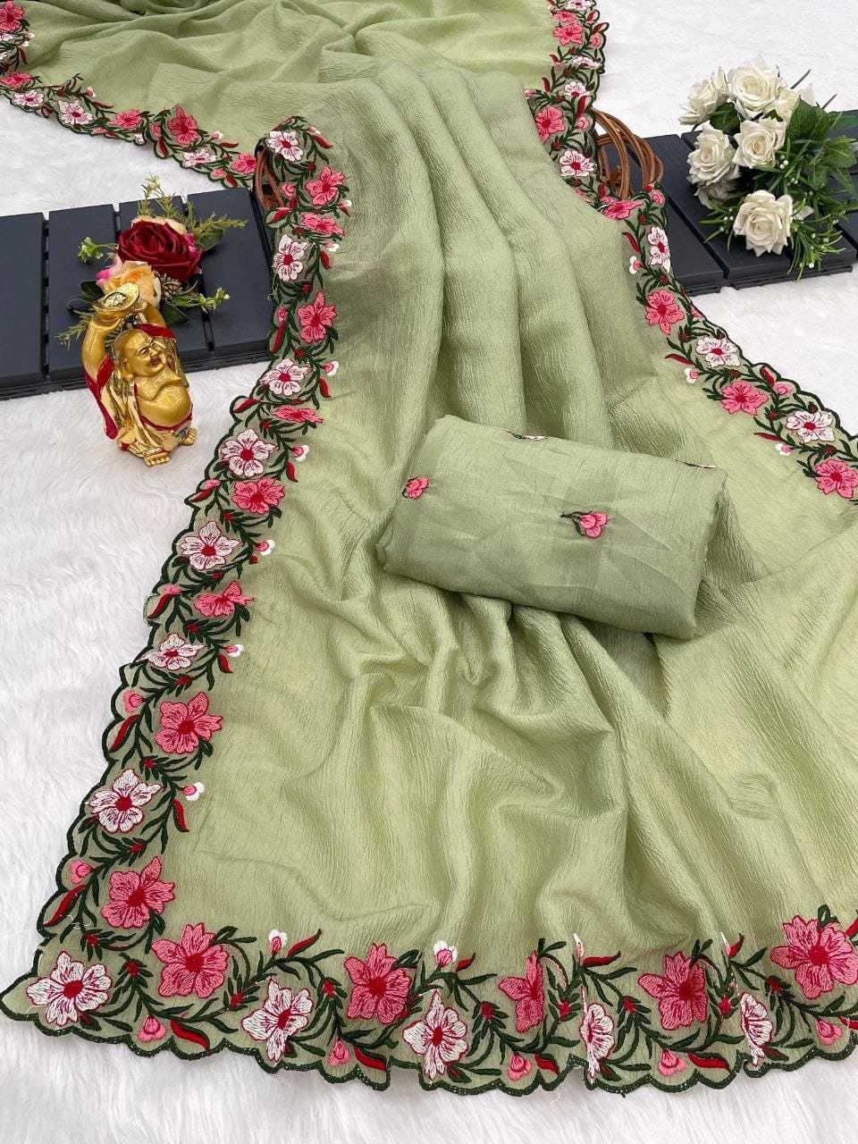 Crunchi Designer Saree